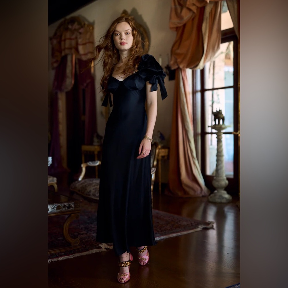 The Raven Poet Slip Dress